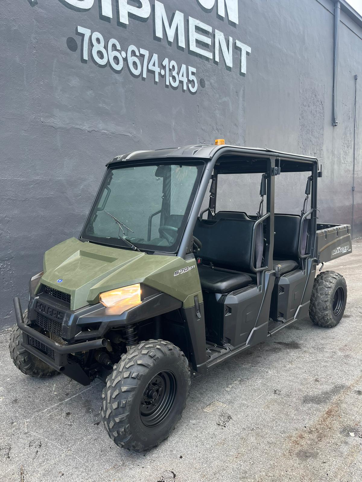 2019 Polaris Ranger 570 Crew EFI Utility Vehicle - 4 Passenger