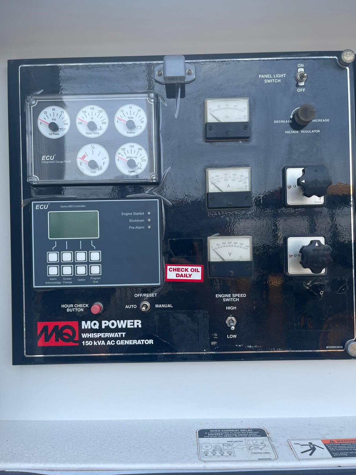 2014 150kVA Multiquip - Stock# G1500082