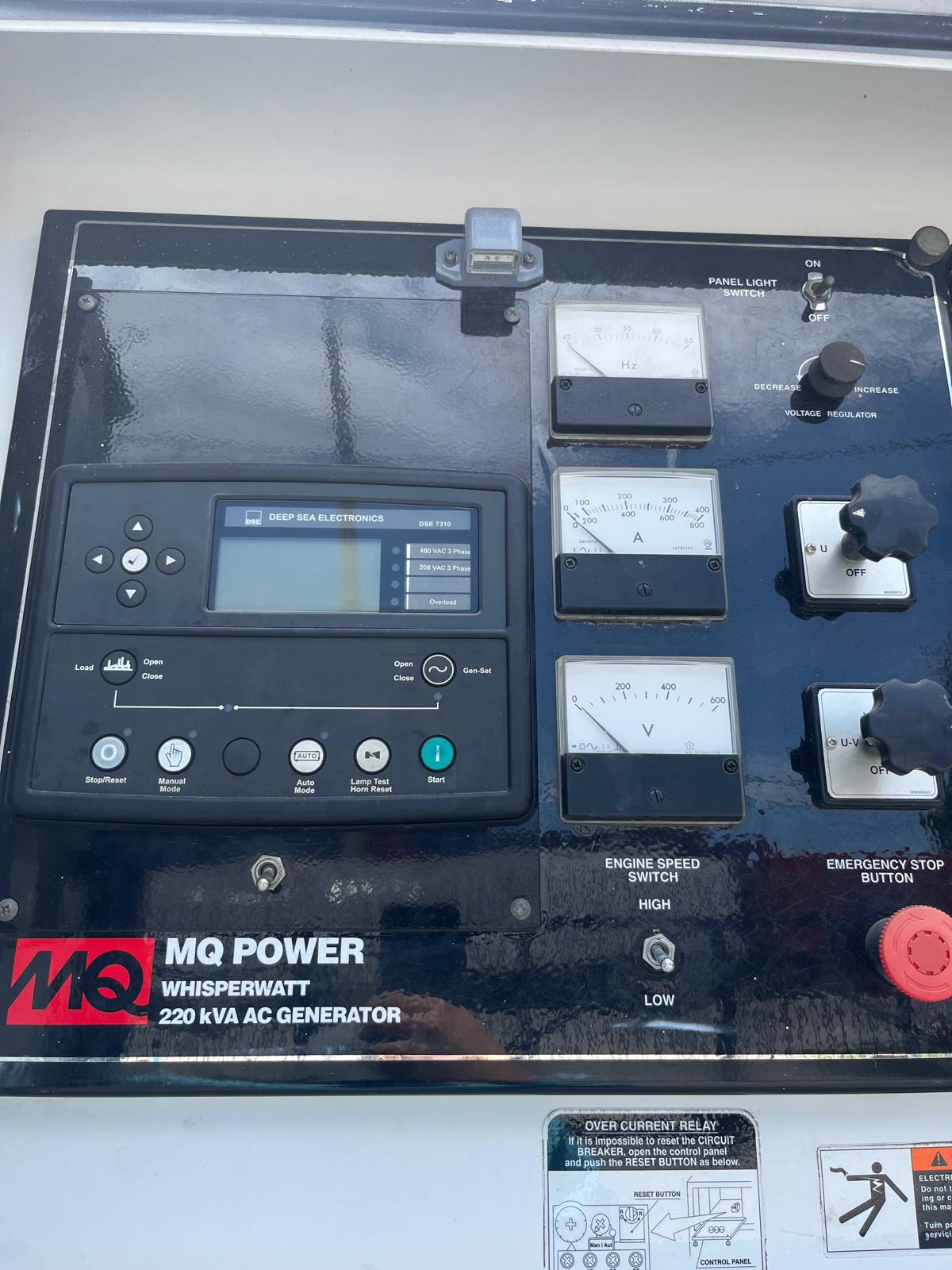 2016 220kVA Multiquip - STOCK# G2200090