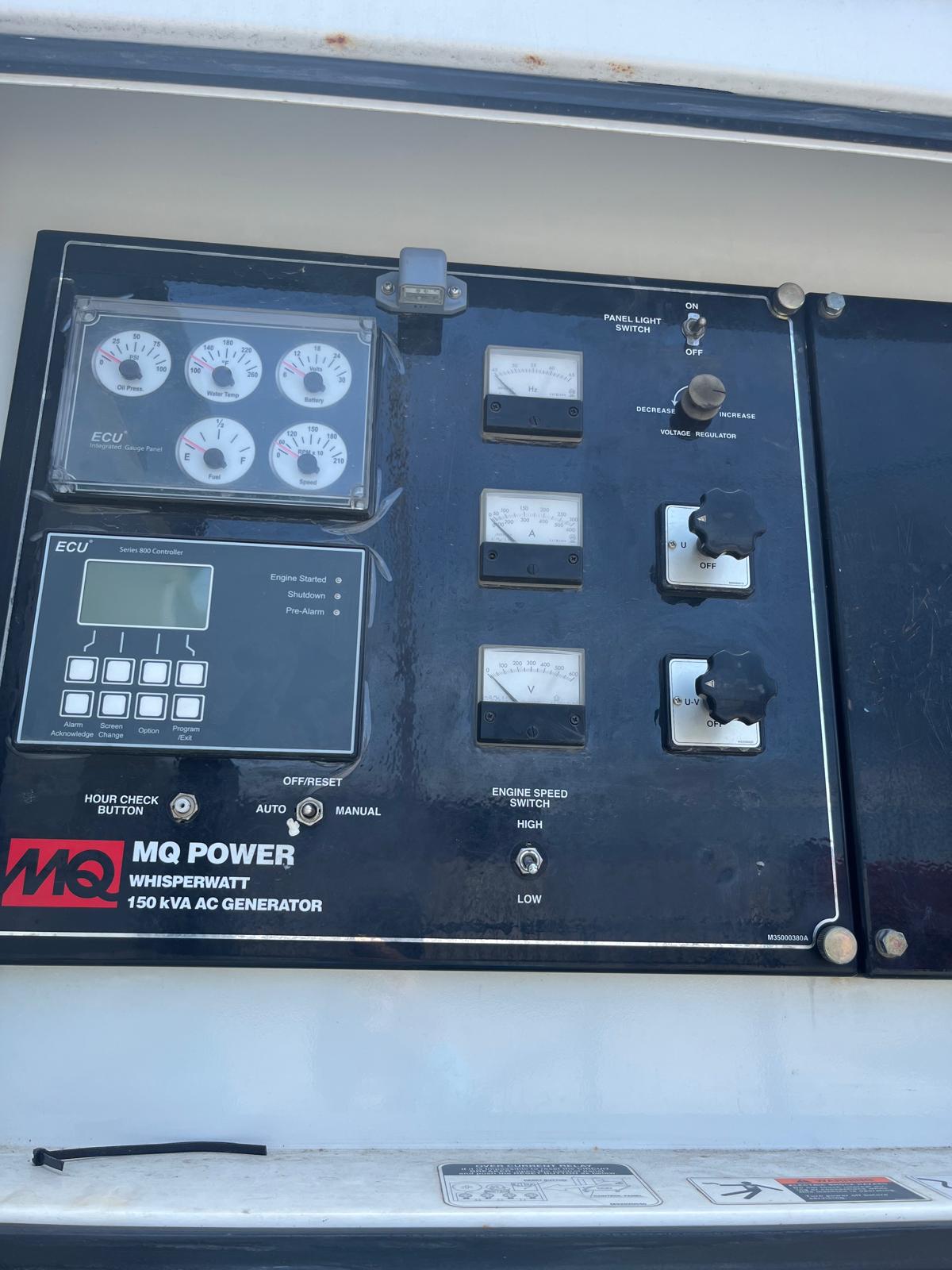 2014 150kVA Multiquip - STOCK# G1500100