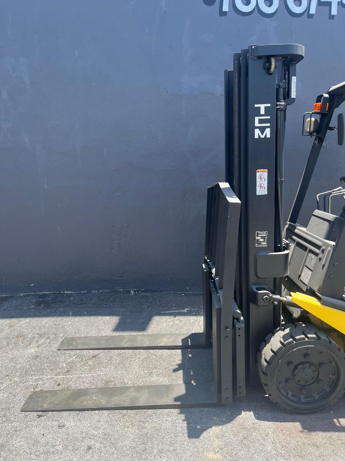 TCM Forklift 5,500lb 3 Stage - Stock#FL680