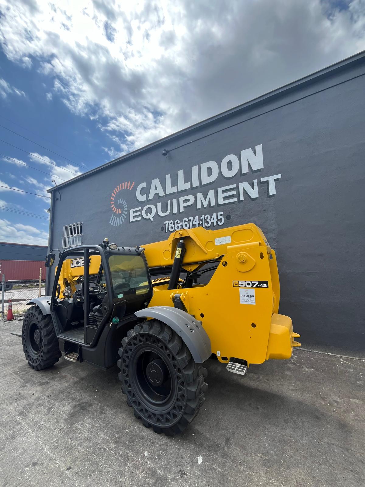 2014 JCB 507-42 7000lbs Telehandler - Stock# TJCB6208